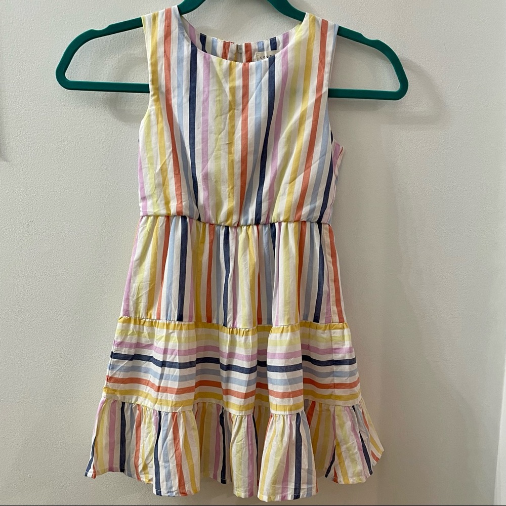 Copper Key Girls Striped Dress - Size 5